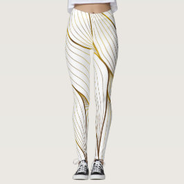 Goldschmuckblatt Leggings