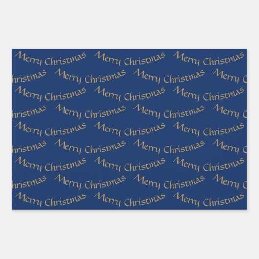 Goldschneeflocke - Glitzer-Effekt Geschenkpapier Set (Vorderseite 2)