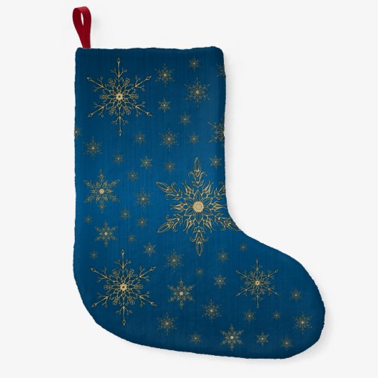 Goldschneeflocke Kleiner Weihnachtsstrumpf (Vorderseite)