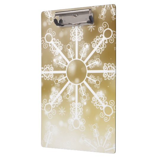 Goldschneeflocke Klemmbrett (Links)