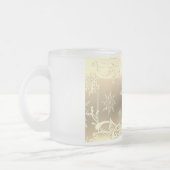 Goldschneeflocke mattierte Tasse (Links)