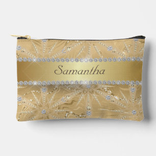 Goldschneeflocke mit Sparkle Diamant Individuelle  Zubehörtasche