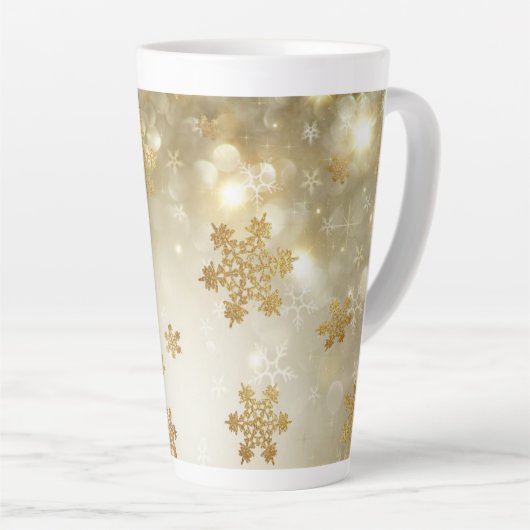 Goldschneeflocken Milchtasse (Rechte Ecke)