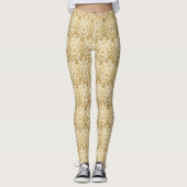 Goldschneeflocken Niedlich Leggings (Vorderseite)
