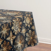 Goldschneeflocken Tischdecke (Beispiel)