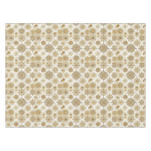 Goldschneeflocken Tischdecke (Vorderseite (Horizontal))