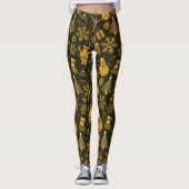 Goldschneemann-Leggings Leggings (Vorderseite)