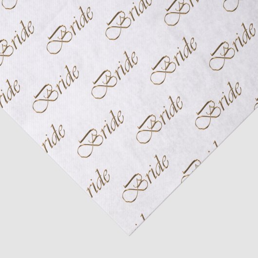 Goldschrift-Kalligrafie-Muster elegant chic Seidenpapier (Ausschnitt)