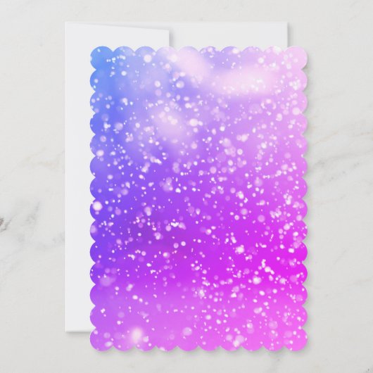 Goldschuster passend süß 16 Einladung  (Rückseite)