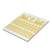 Goldschwäne Fliese (Seite)