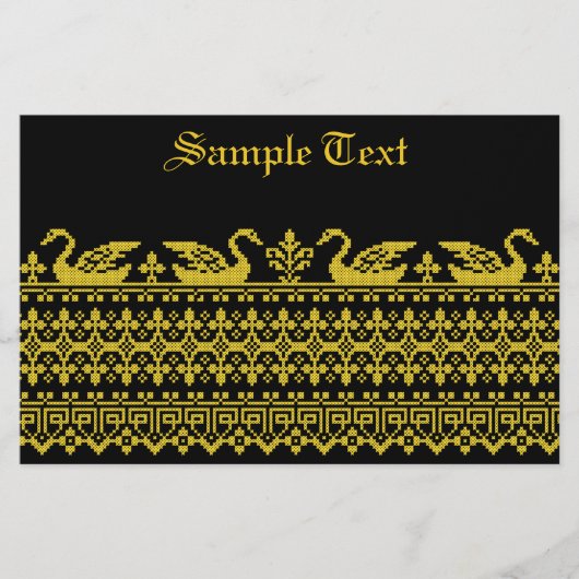 Goldschwäne Flyer (Vorne)