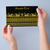 Goldschwäne Flyer (Handgriff)