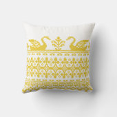 Goldschwäne Kissen (Rückseite)