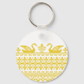 Goldschwäne Schlüsselanhänger (Vorderseite)