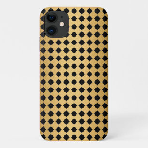 GOLDSCHWARZE GEMUSTERTE IPHONE-DECKE Case-Mate iPhone HÜLLE