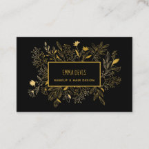 Goldschwarzer Botanischer Schönheitssalon Fairer T