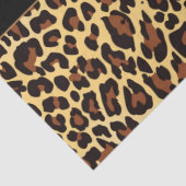 Goldschwarzer Leopard-fabelhafter 40 Geburtstag Seidenpapier (Detail)