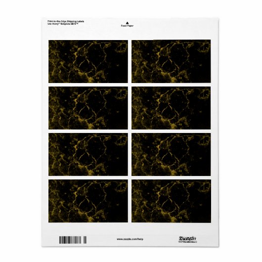 Goldschwarzer Marmor (Vorne)