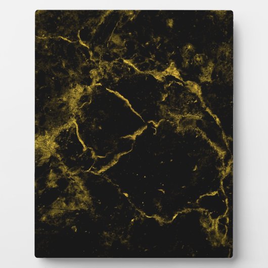 Goldschwarzer Marmor Fotoplatte (Vorderseite)