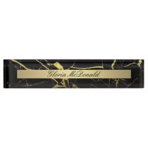 goldschwarzer Marmorschild