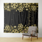 Goldschwarzer Wandteppich (Beispiel (Horizontal))