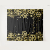 Goldschwarzer Wandteppich (Vorderseite (Horizontal))