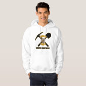 Goldschweinzug über Hoodie (Vorne ganz)