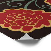 Goldschwert-Schild Fantasy-Hochzeits-Willkommenssc Poster (Ecke)