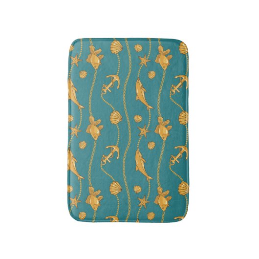 Goldseemuster Badematte (Vorderseite Vertikal)