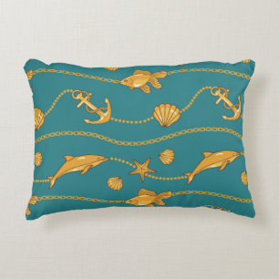 Goldseemuster Dekokissen