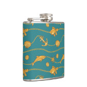 Goldseemuster Flachmann (Rechts)