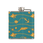 Goldseemuster Flachmann (Rückseite)