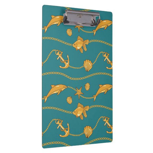 Goldseemuster Klemmbrett (Rechts)