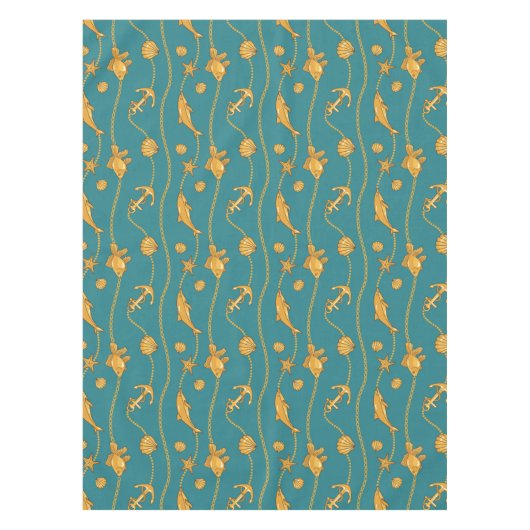 Goldseemuster Tischdecke (Vorderseite)