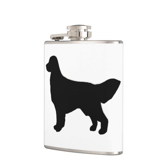 Goldsilber Flachmann (Links)