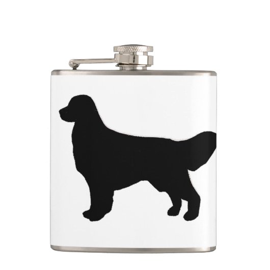 Goldsilber Flachmann (Vorderseite)