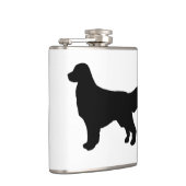 Goldsilber Flachmann (Rechts)