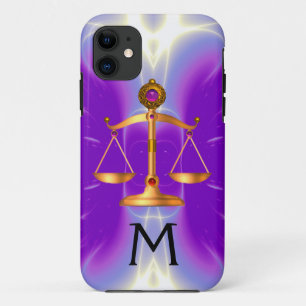 GOLDSKALEN MIT GEM STONES MONOGRAM Pink Case-Mate iPhone Hülle