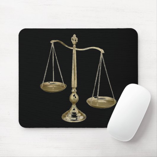 Goldskalen von Gerechtigkeit Mousepad (Mit Mouse)