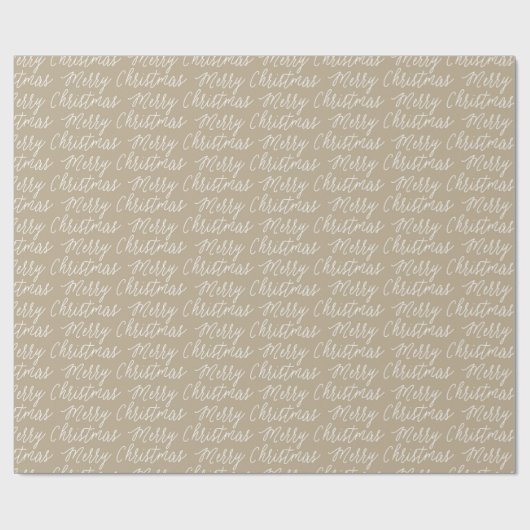 GOLDskript-FROHE WEIHNACHT-PACKPAPIER Geschenkpapier (Flach)