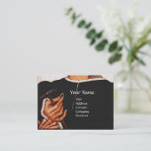 GOLDSMITH, WERTVOLLER METALWORKER, GOLD JEWELRY AR VISITENKARTE (Stehend Vorderseite)