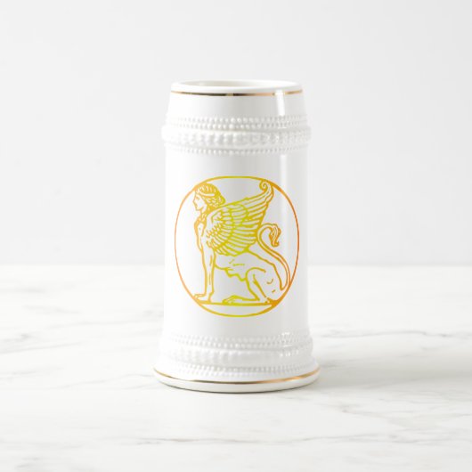 Goldsphinx Bierglas (Mittel)