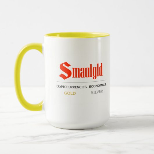 Goldspiel-Wechsler Smaulgld Tasse (Links)