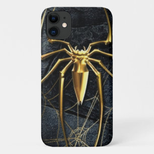 Goldspinne schwarzer Marmor Case Mate Barely There