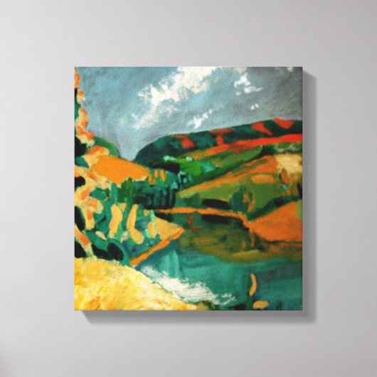 Goldspur Leinwanddruck (Vorderseite)