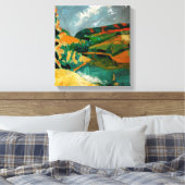 Goldspur Leinwanddruck (Insitu (Schlafzimmer))