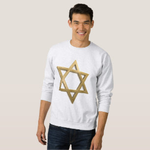 Goldstar chanukkah Stern david Herren Sweatshirt