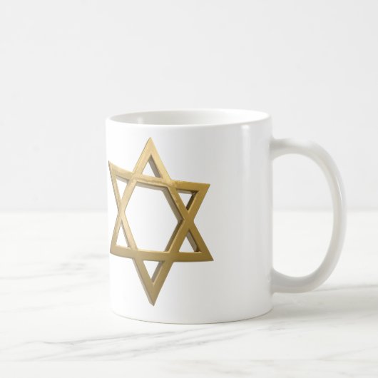 Goldstar der david kaffeetasse (Rechts)