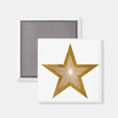 Goldstar-Kühlschrankmagnet Magnet (Vorderseite/Rückseite)