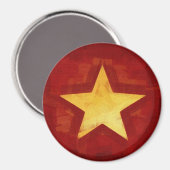 Goldstar Magnet (Vorderseite/Rückseite)